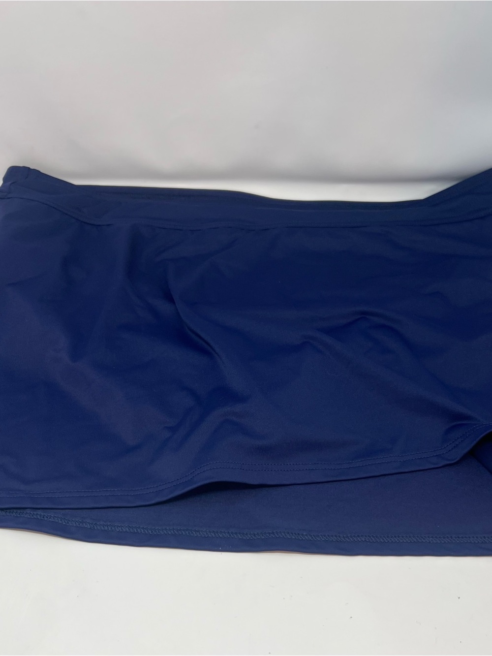 Lands’ End Women’s Blue Swim Skirt Bottom Modest Swimwear Skirted Size 20W Navy